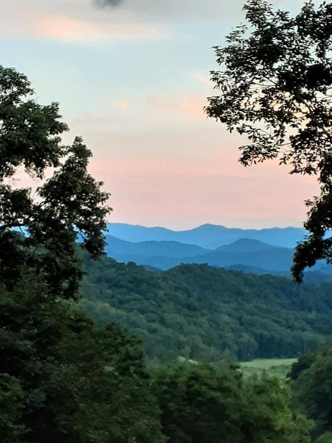 Treetops Cabin Easy To Asheville With Fast Wifi And Great View Swiss Exterior foto